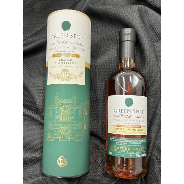 Key Item #5 Green Spot Irish Whiskey– Donated by Jason and Leslie Semler & Alaska Expedition Lodge