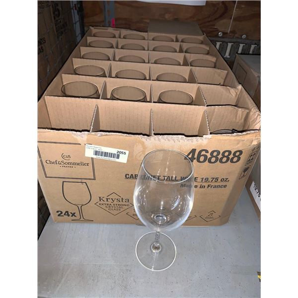 Krista 46888 19 oz Wine Glasses - case lot of 19