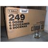 Image 1 : Libbey 249 5oz side water glasses - case lot of 72
