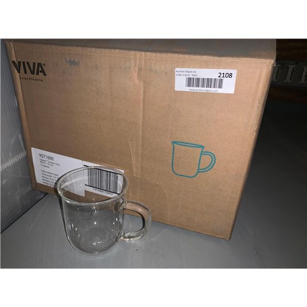 Viva classic simple coffee mug 15oz - case lot of 12