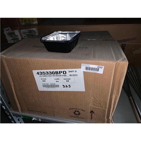 Foil Take out containers 4 x 5 inch - case lot of 500