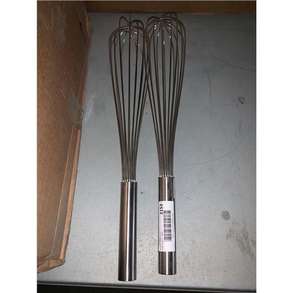 Large Wire Whisks 16 inch - Lot of 2
