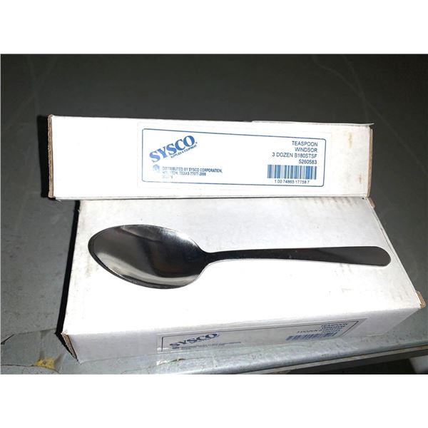 Sysco Windsor Tea Spoons - Case lot of 36