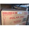 Image 1 : Polar Pro white Plastic Spoons - case lot of 1000