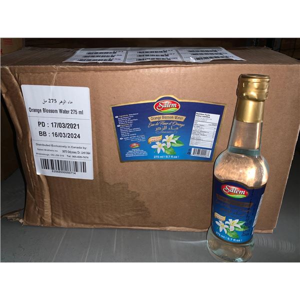 Salem Orange Blossom Water - Case lot 24 x 275ml