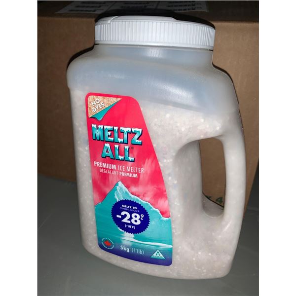 Meltz All premium ice melter - case lot of 4 x 5kg