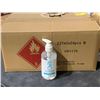 Image 1 : Cleace pump bottle hand sanitizer - case lot of 24 x 237ml