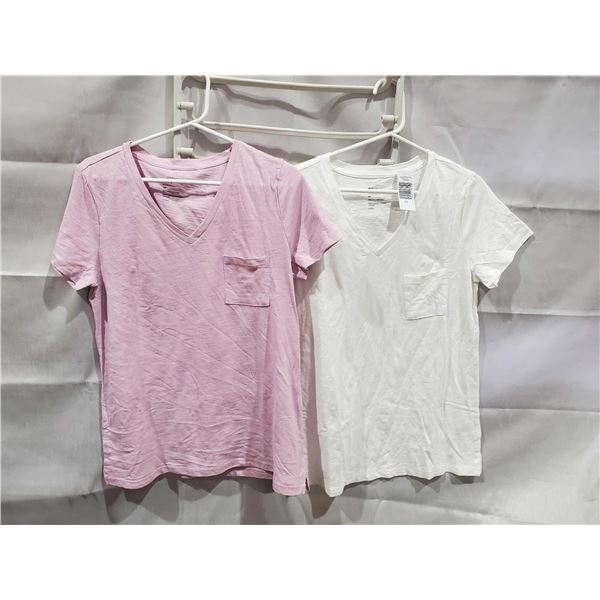 Tilley Cotton V-Neck T-Shirts (s)