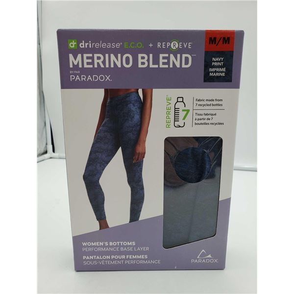 Dri Release Merino Blend Navy Print (M)
