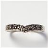 Image 1 : Silver Marcasite Ring, Suggested Retail Value $100