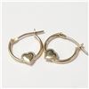 Image 2 : 14K Yellow Gold Small Hoop Earrings, Suggested Retail Value $200