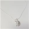 Image 2 : Silver Unicore 18" Necklace, Suggested Retail Value $60