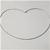 Image 1 : 10K White Gold 0.83G 17" Necklace (~Size )(Ring is resizable for $40) (~length MUSTinches), Suggeste