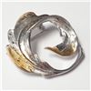 Image 2 : Silver Brooch (~Size )(Ring is resizable for $40) (~length inches), Suggested Retail Value $200