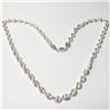 Image 1 : Silver 20" 15.9G Necklace (~length MUSTinches), Suggested Retail Value $480