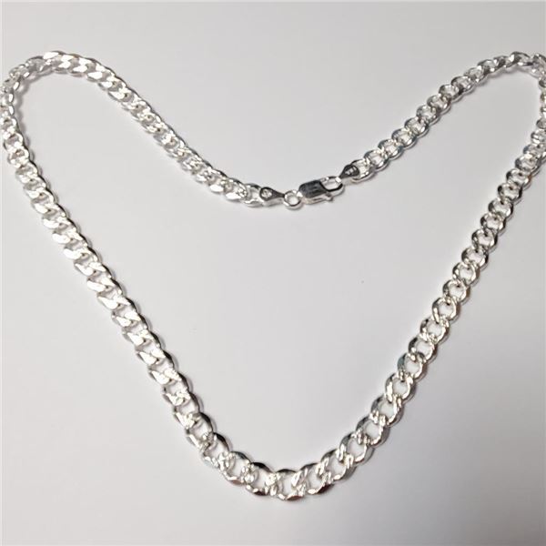 Silver 52G 22" Necklace (~Size )(Ring is resizable for $40) (~length MUSTinches) (~weight 52g), Sugg