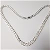 Image 1 : Silver 52G 22" Necklace (~Size )(Ring is resizable for $40) (~length MUSTinches) (~weight 52g), Sugg