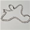 Image 3 : Silver 52G 22" Necklace (~Size )(Ring is resizable for $40) (~length MUSTinches) (~weight 52g), Sugg