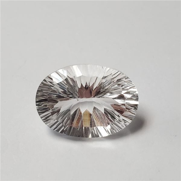 White Topaz(41ct) (~Size )(Ring is resizable for $40) (~length inches), Suggested Retail Value $420