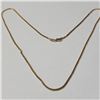 Image 1 : 10K Yellow Gold 3.74G 18" Necklace (~length MUSTinches), Suggested Retail Value $1100