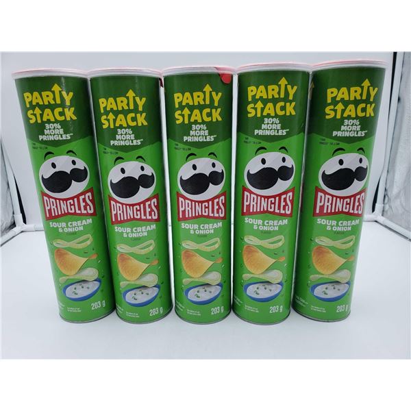 Pringles Party Stack Sour Cream & Onion (5 x 203g)