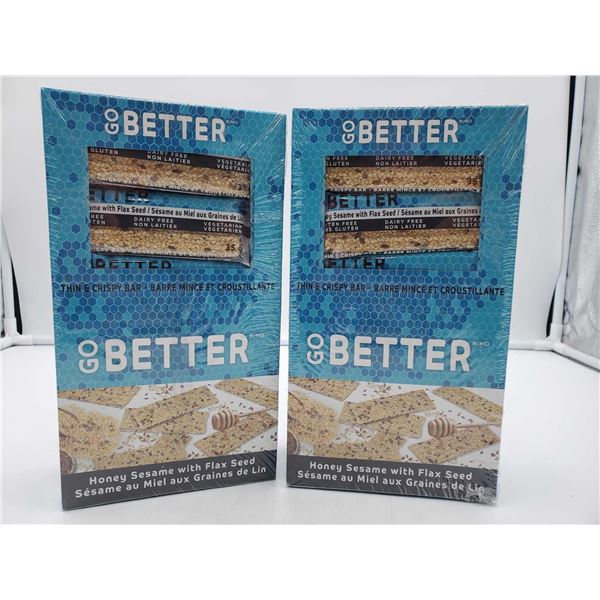 Go Better Honey Sesame with Flax Seed (2- 24 x 35g)