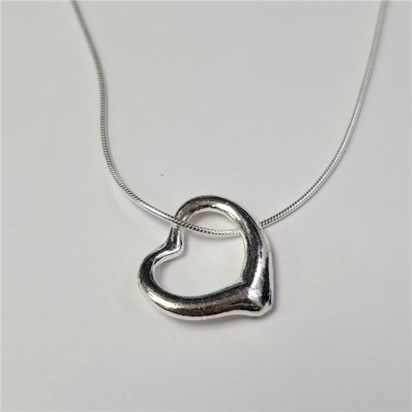 Silver 18" Necklace, Suggested Retail Value $60