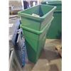 Image 2 : NEW Green Tall recycle bin - Lot of 2
