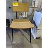 Image 2 : Restaurant Dinning Chair Maple