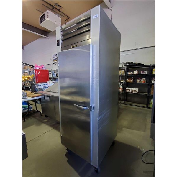 Traulsen Model G12011 Single Door Stainless Steel reach in freezer