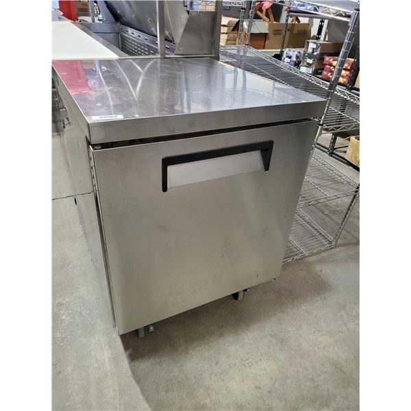 Stainless 27 Inch Rolling commercial counter cooler