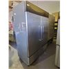 Image 1 : Fogel Stainless Double Door Reach in commercial cooler