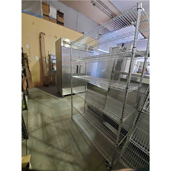 Metro Rack stationary wire shelving 6 ft x 50 inch