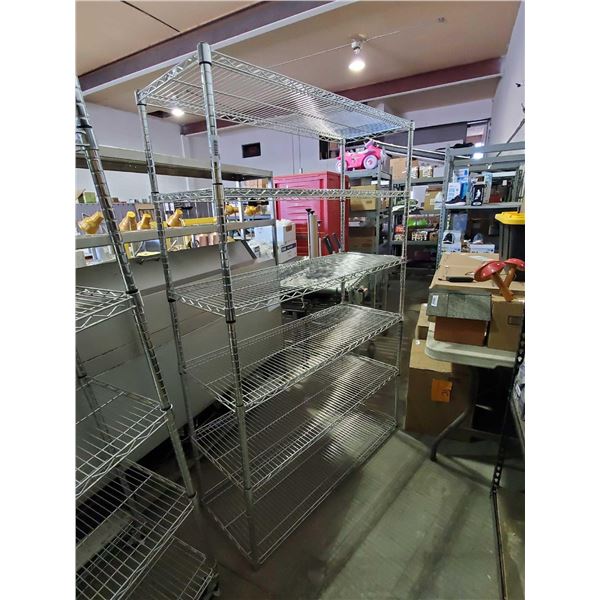 Metro Rack stationary wire shelving 6 ft x 50 inch