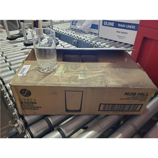 Libbey 23696 beverage glasses 340ml case lot of 24