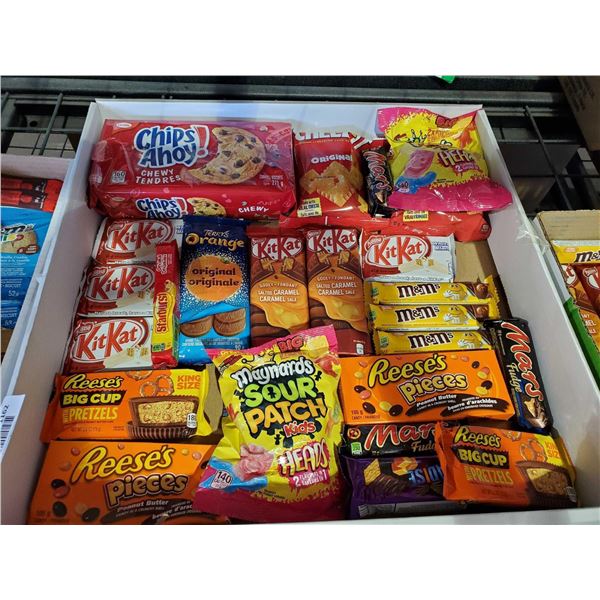 MEGA Lot of assorted NEW candy & chocolates