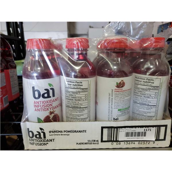 Bai Ipanema Pomegranate Drinks 12 x 530ml