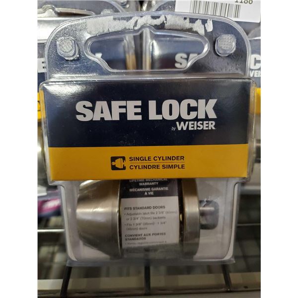 Weiser Safe Lock Dead Bolt NEW