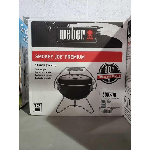NEW Weber Smokey Joe Premium BBQ