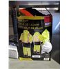 Image 2 : Holmes Medium Mens Hi Vis Rain Suit