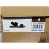 Image 2 : Steve Madden Ladies Size 9 Black Sandals