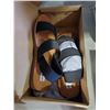 Image 3 : Steve Madden Ladies Size 9 Black Sandals