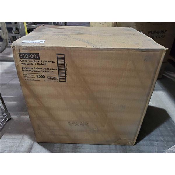 Case lot of 2000 2 Play Dinner Napkins