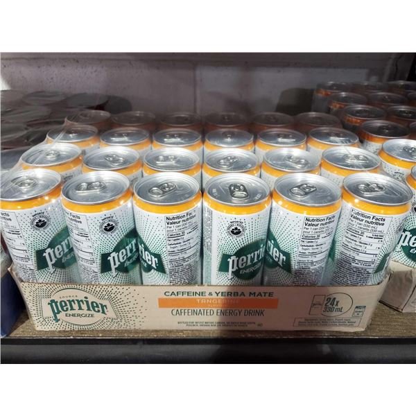 Perrier Tangerine Drink case lot of 24 x 330ml