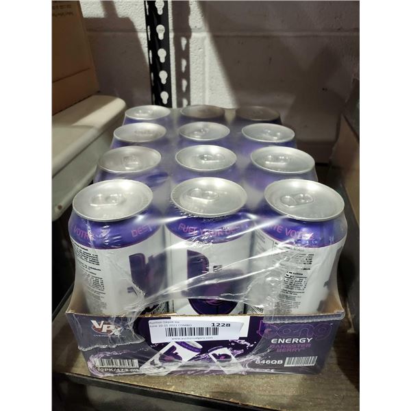 Bank Energy Drink Case lot of 12 x 473ml