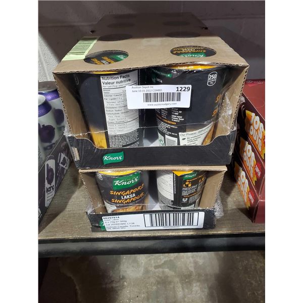 Knorr Laksa Noodles Lot of 2 cases of 8 x 70g