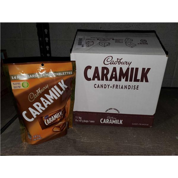 Cadbury Caramilk Minis 8x147g bags