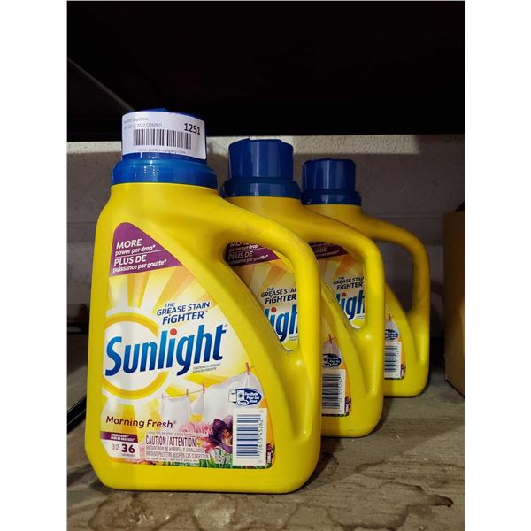 Sunlight "Morning Fresh" Laundry Soap 3 x 1.47L
