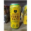 Image 2 : Guayaki Organic Yerba Mate Non Sparkling Beverage - Enlighten Mint Flavor 12x458ml
