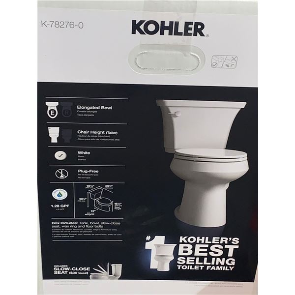 NEW Kohler Elongated Toiler in box
